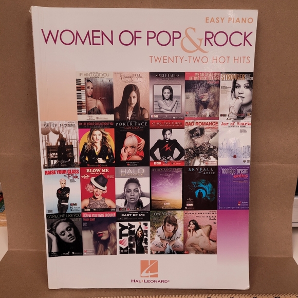 Women of Pop & Rock / Music book / 22 Hits / Easy Piano - Picture 1 of 4